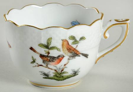 Rothschild Bird (RO) Flat Demitasse Cup