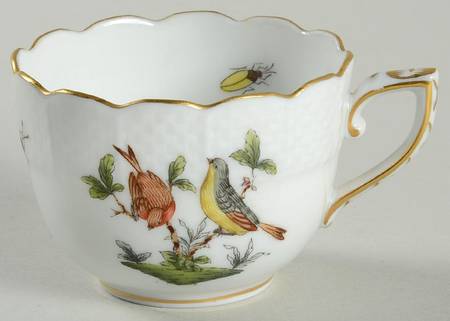 Rothschild Bird (RO) Flat Demitasse Cup