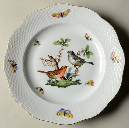 Rothschild Bird (RO) Dessert/Pie Plate