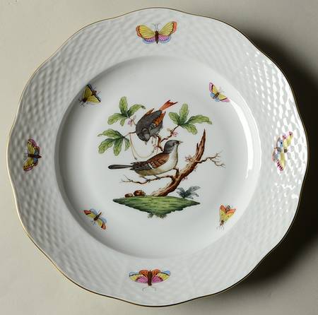 Rothschild Bird (RO) Dessert/Pie Plate
