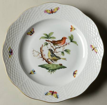 Rothschild Bird (RO) Dessert/Pie Plate