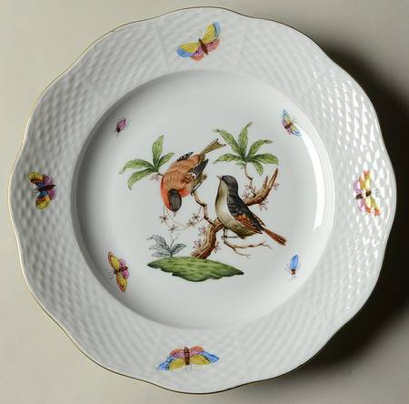 Rothschild Bird (RO) Dessert/Pie Plate