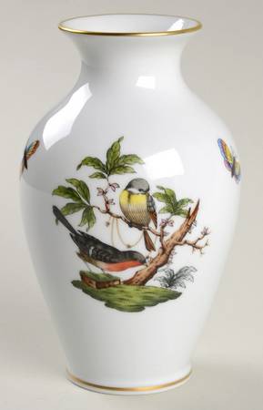 Rothschild Bird (RO) 5" Vase