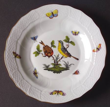 Rothschild Bird (RO) Dessert/Pie Plate