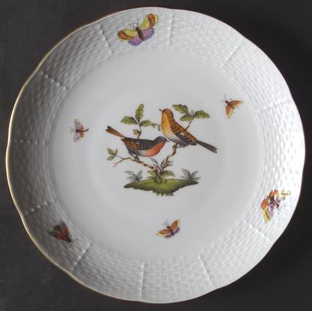 Rothschild Bird (RO) Dessert/Pie Plate
