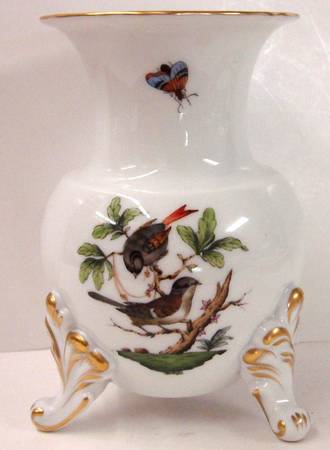 Rothschild Bird (RO) 6" Vase