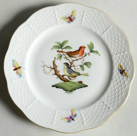 Rothschild Bird (RO) Bread & Butter Plate