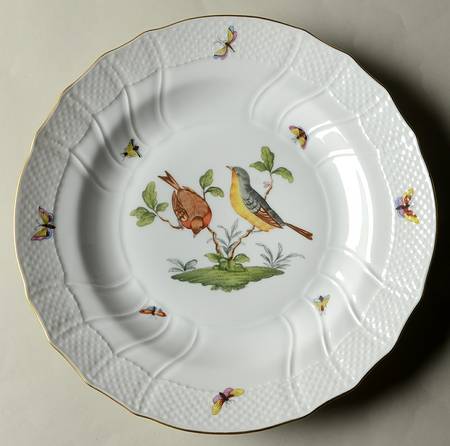 Rothschild Bird (RO) Dinner Plate