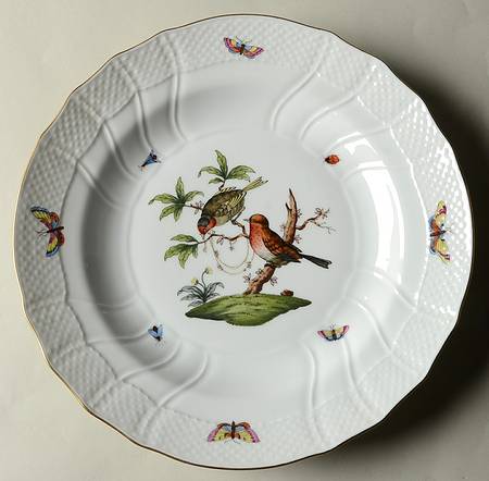 Rothschild Bird (RO) Dinner Plate