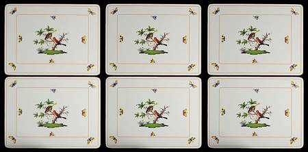 Rothschild Bird (RO) Corkboard Placemat - Set of 6