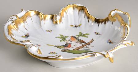 Rothschild Bird (RO) Rococo/Wave Dish