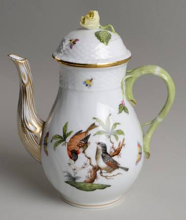 Rothschild Bird (RO) Coffee Pot & Lid