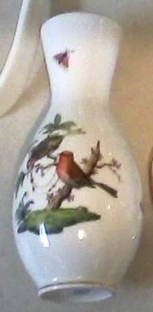 Rothschild Bird (RO) 6" Vase