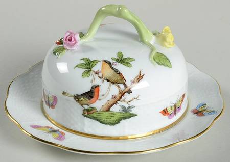 Rothschild Bird (RO) Round Covered Butter