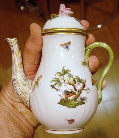 Rothschild Bird (RO) Mini Coffee Pot & Lid