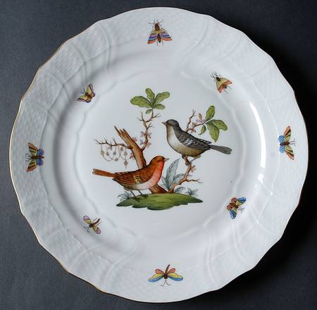 Rothschild Bird (RO) Luncheon Plate