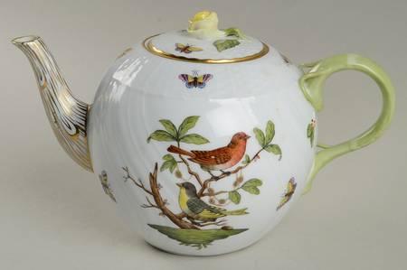 Rothschild Bird (RO) Teapot & Lid
