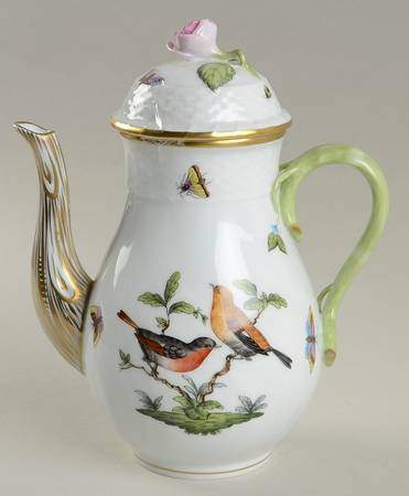 Rothschild Bird (RO) Coffee Pot & Lid