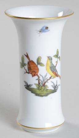 Rothschild Bird (RO) 4" Small Vase