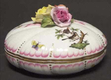 Rothschild Bird (RO) Large Candy Box & Lid