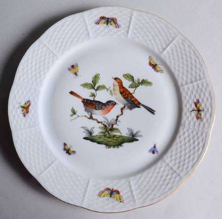 Rothschild Bird (RO) Luncheon Plate