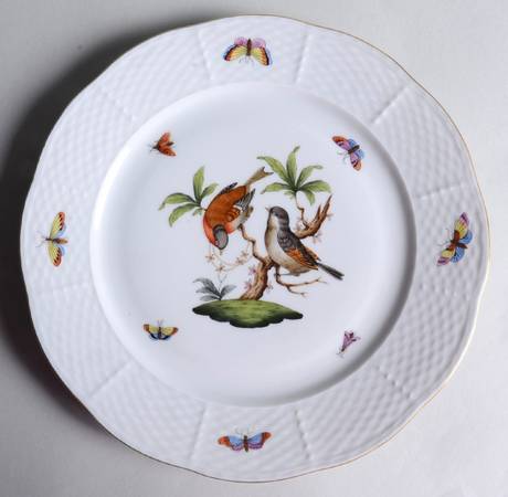 Rothschild Bird (RO) Luncheon Plate