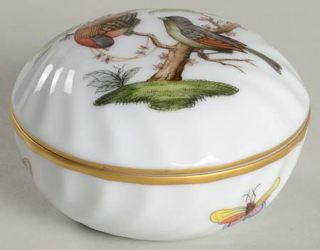 Rothschild Bird (RO) Ring Box & Lid