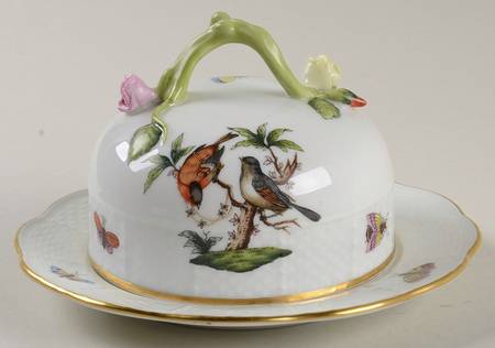 Rothschild Bird (RO) Round Covered Butter