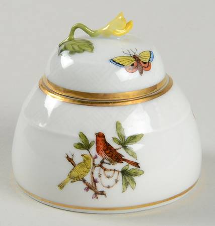 Rothschild Bird (RO) Ink Pot & Lid w/Insert