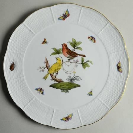 Rothschild Bird (RO) Gateau Plate
