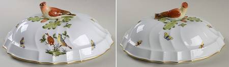 Rothschild Bird (RO) Lid for Oval Tureen