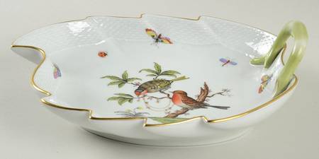 Rothschild Bird (RO) 9" Leaf Dish