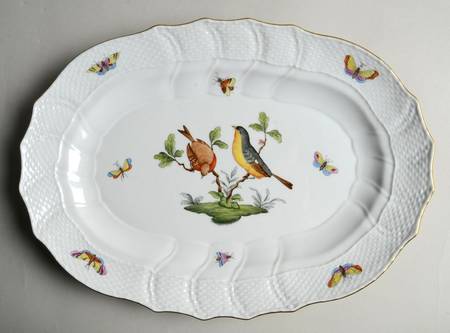 Rothschild Bird (RO) 13" Oval Serving Platter