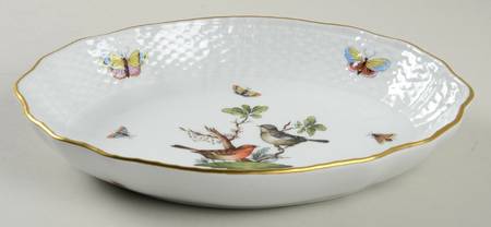 Rothschild Bird (RO) 8" Oval Vegetable Bowl