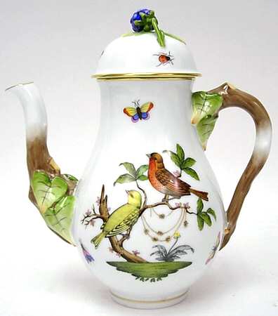 Rothschild Bird (RO) Small Coffee Pot & Lid