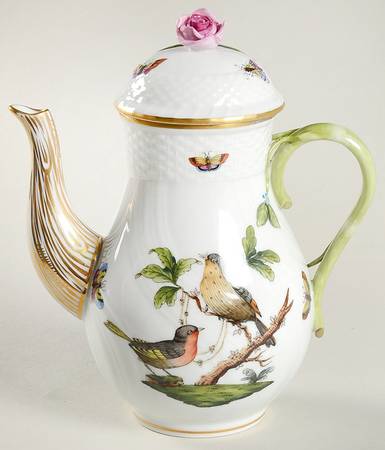 Rothschild Bird (RO) Small Coffee Pot & Lid