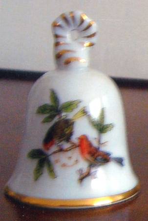 Rothschild Bird (RO) Bell Ornament