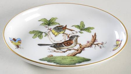 Rothschild Bird (RO) 4" Oval Ashtray