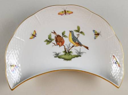 Rothschild Bird (RO) Crescent Salad Plate