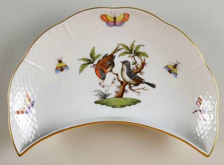 Rothschild Bird (RO) Crescent Salad Plate
