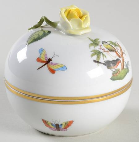 Rothschild Bird (RO) 3" Round Box & Lid