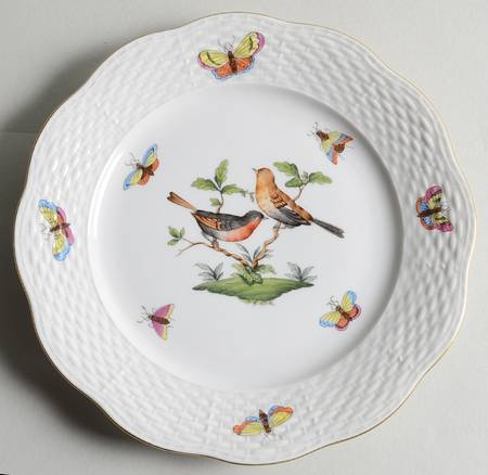 Rothschild Bird (RO) Salad Plate