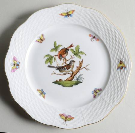 Rothschild Bird (RO) Salad Plate