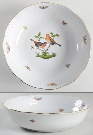 Rothschild Bird (RO) 10" Round Vegetable Bowl