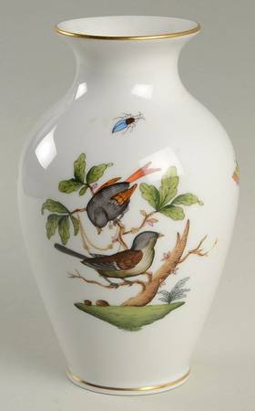 Rothschild Bird (RO) 5" Vase