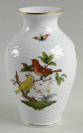 Rothschild Bird (RO) 5" Vase