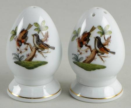 Rothschild Bird (RO) Salt & Pepper Set with Ceramic Stoppers