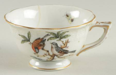 Rothschild Bird (RO) Footed Demitasse Cup