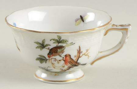 Rothschild Bird (RO) Footed Demitasse Cup