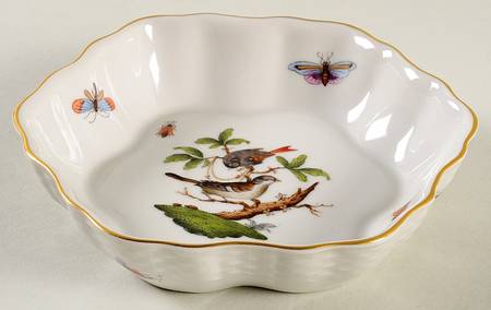 Rothschild Bird (RO) 4" Hexagonal Ashtray